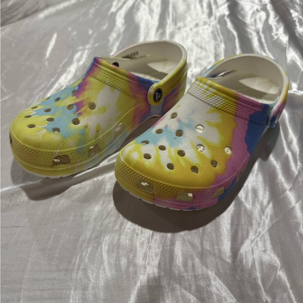 Colorful Tie-Dye Kids/Womens Crocs